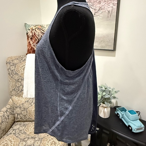 Old Miss Champion Red and Blue Sleeveless Top - Picture 4 of 5